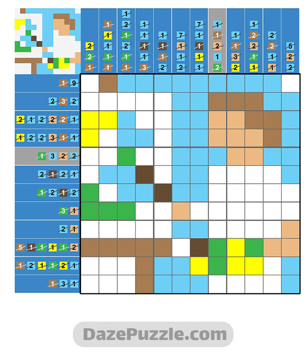 puzzle page picture cross 14 december 2024 answer