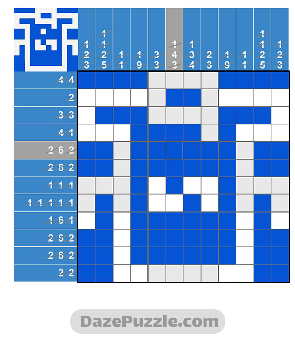 puzzle page picture cross 16 december 2024 answer