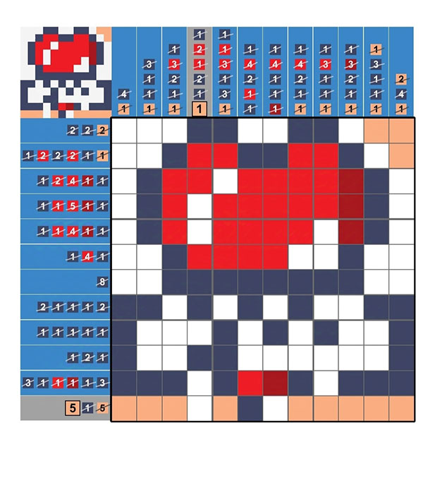 Puzzle Page Picture Cross December 17 2024 Solution