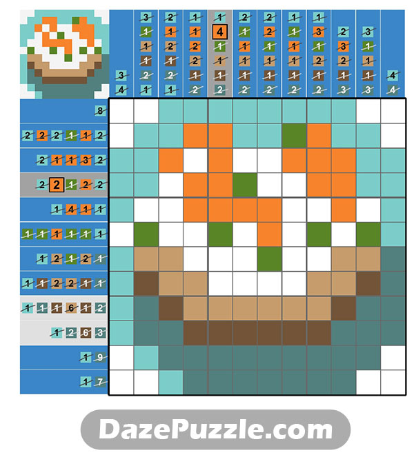 puzzle page picture cross 21 december 2024 answer