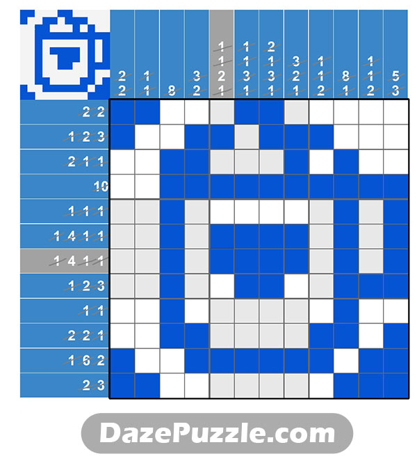 puzzle page picture cross 29 december 2024 answer