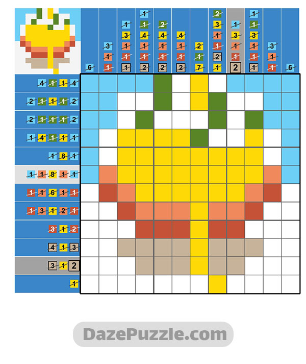 puzzle page picture cross 3 december 2024 answer