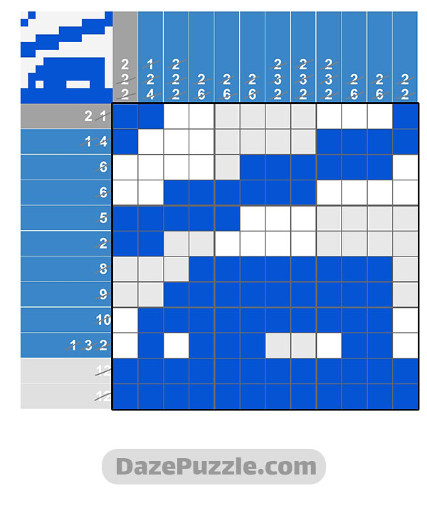puzzle page picture cross 30 december 2024 answer