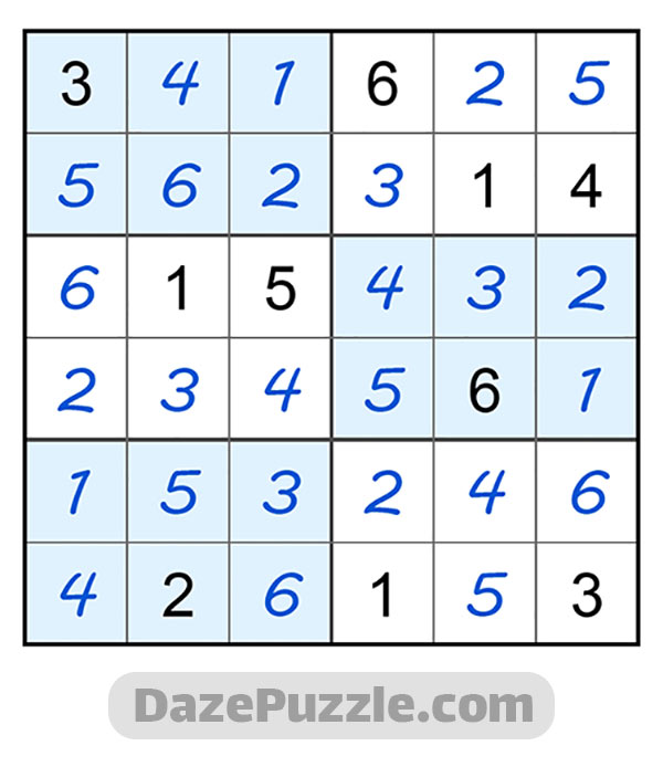 puzzle page sudoku 30 december 2024 answer
