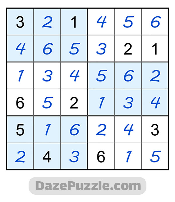 puzzle page sudoku 6 december 2024 answer