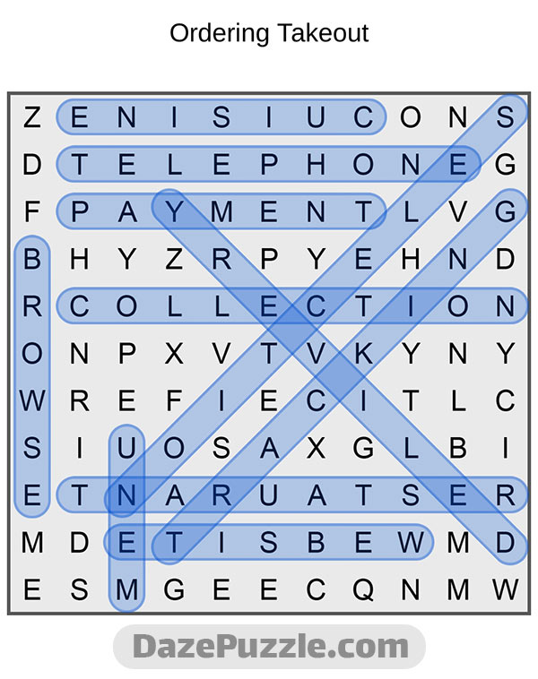 puzzle page word search 6 december 2024 answer