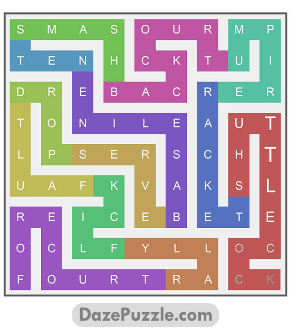 puzzle page word snake 18 december 2024 answer