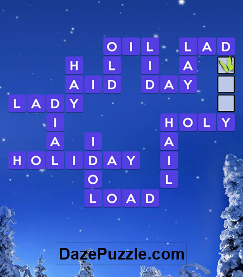 Wordscapes December 23 2024 Daily Puzzle Answers