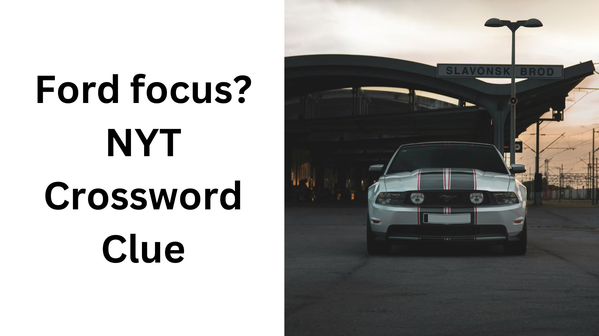 Ford focus? NYT Crossword Clue