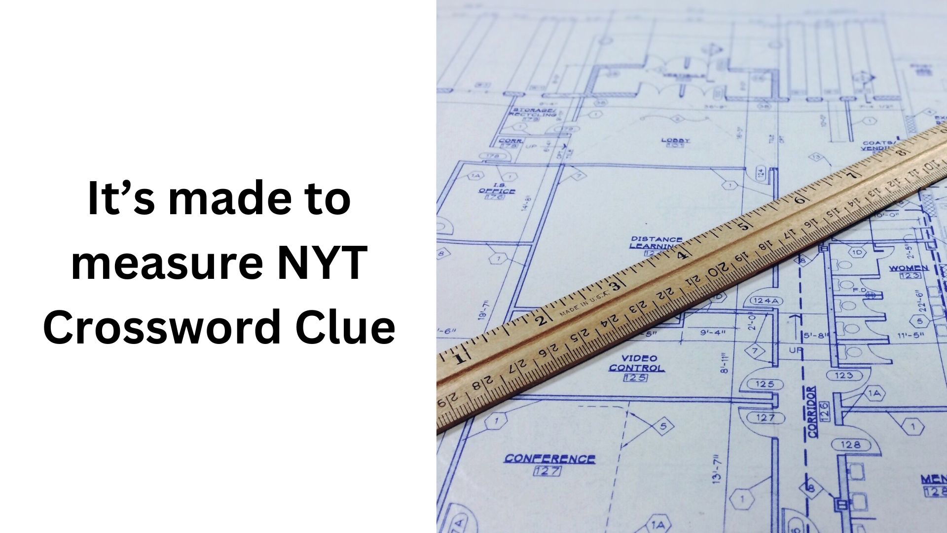 It’s made to measure NYT Crossword Clue