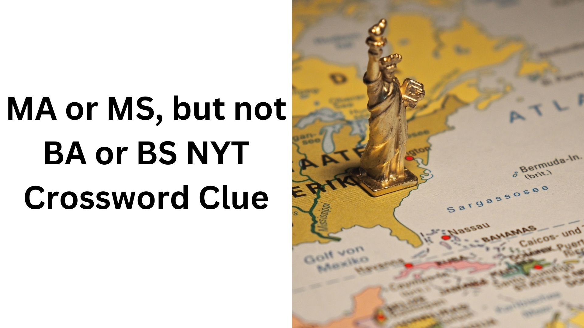 MA or MS, but not BA or BS NYT Crossword Clue