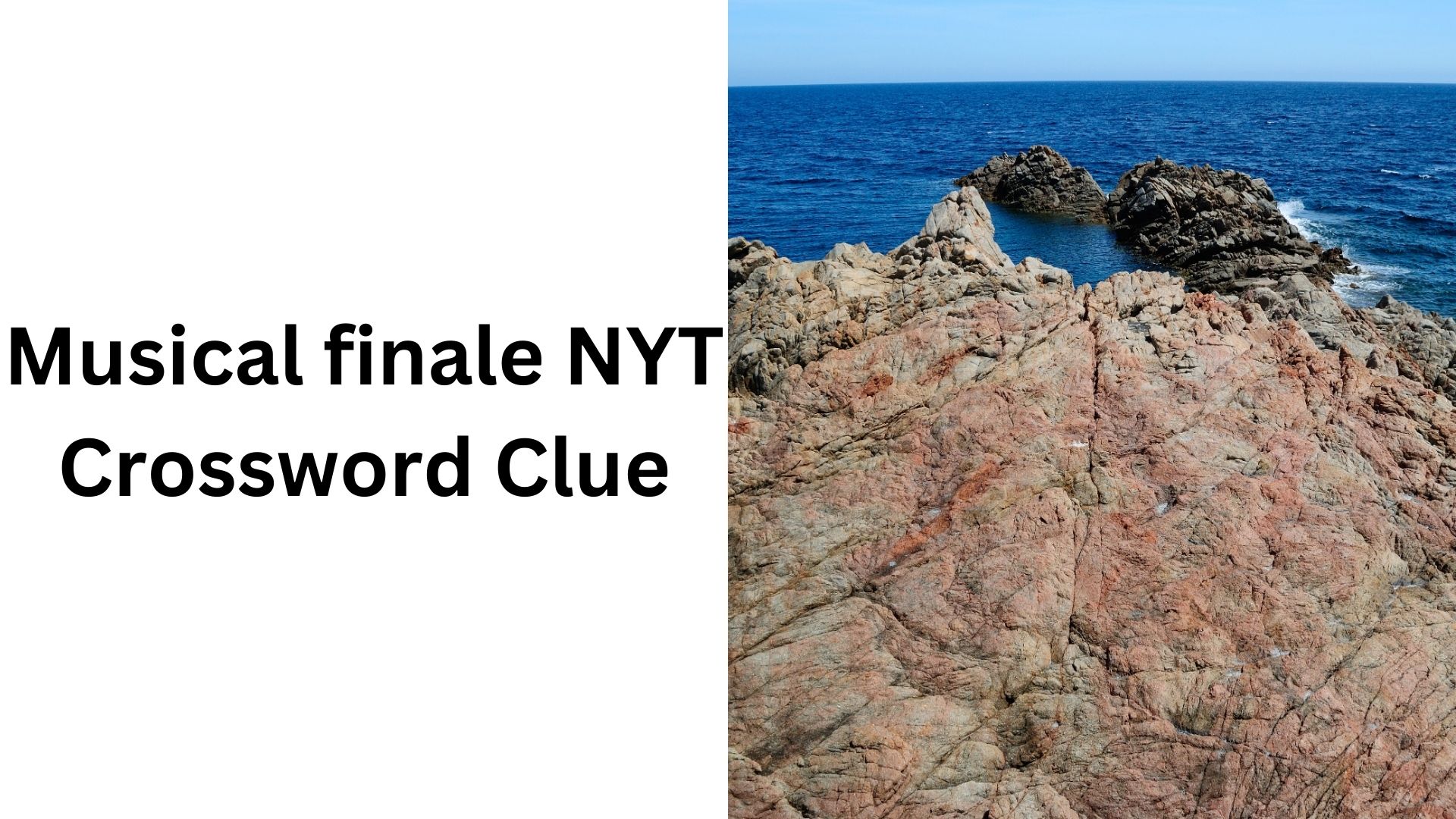 Musical finale NYT Crossword Clue