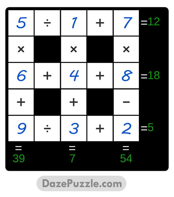 puzzle page cross sum 26 january 2025 answer