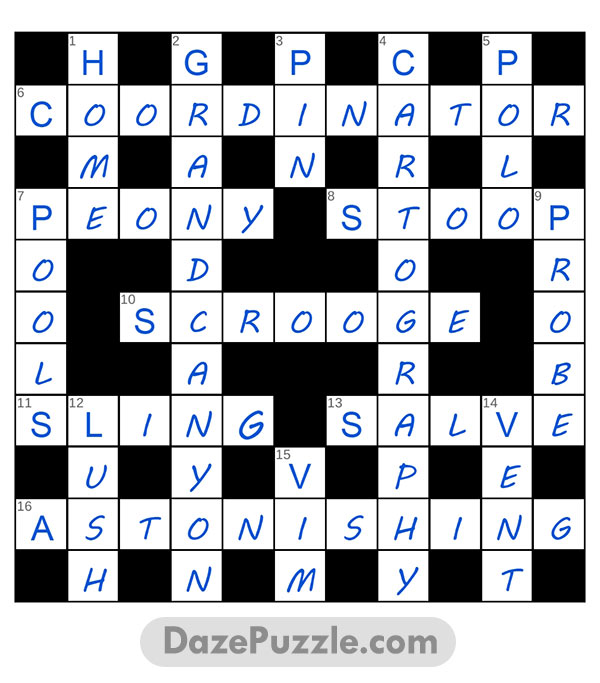 puzzle page crossword 22 january 2025 answer