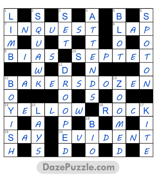 puzzle page crossword 3 january 2025 answer