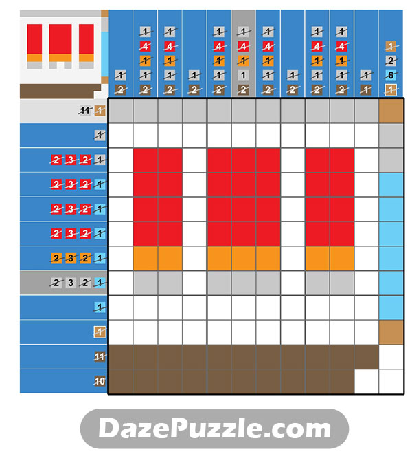 puzzle page picture cross 2 january 2025 answer