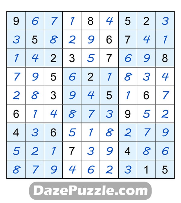 puzzle page sudoku 14 january 2025 answer