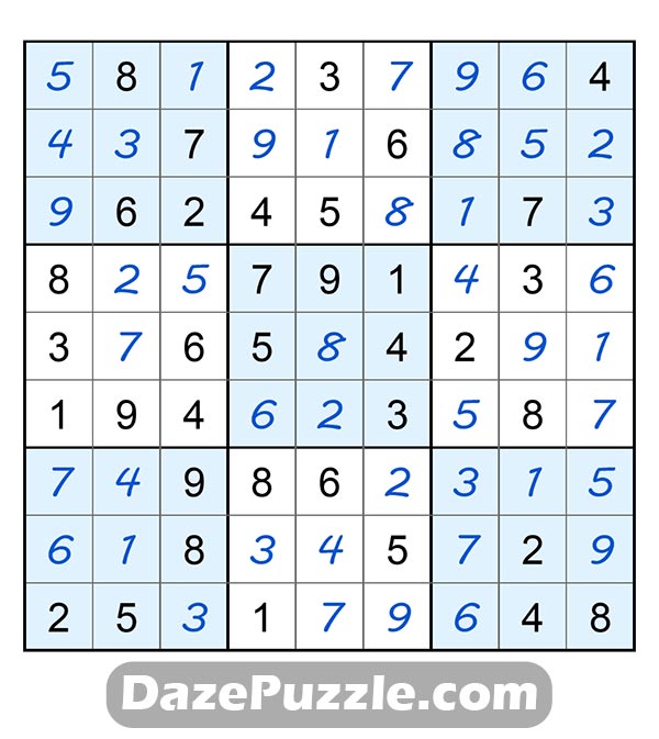 puzzle page sudoku 21 january 2025 answer