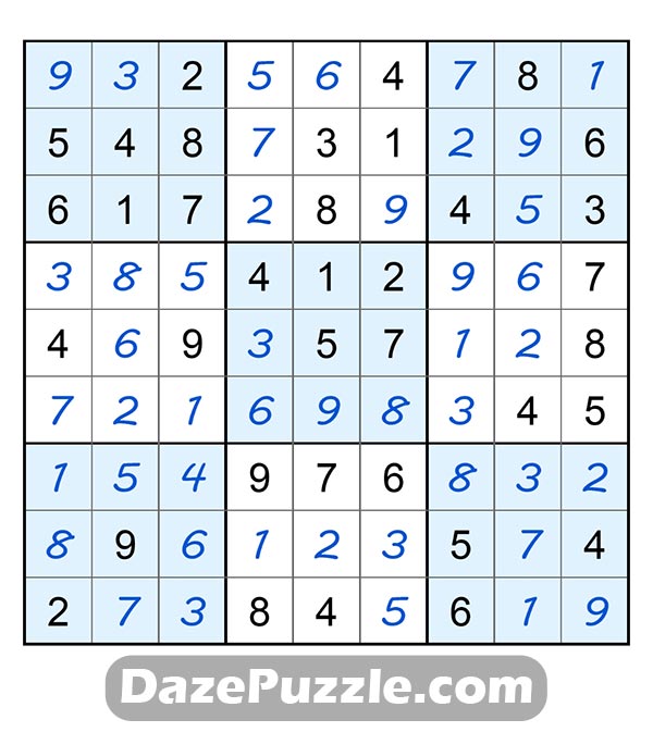 puzzle page sudoku 23 january 2025 answer