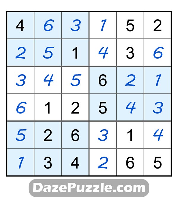puzzle page sudoku 3 january 2025 answer