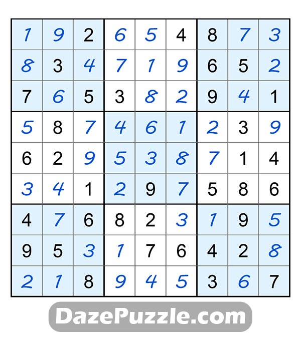 puzzle page sudoku 5 january 2025 answer