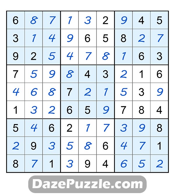 puzzle page sudoku 7 january 2025 answer