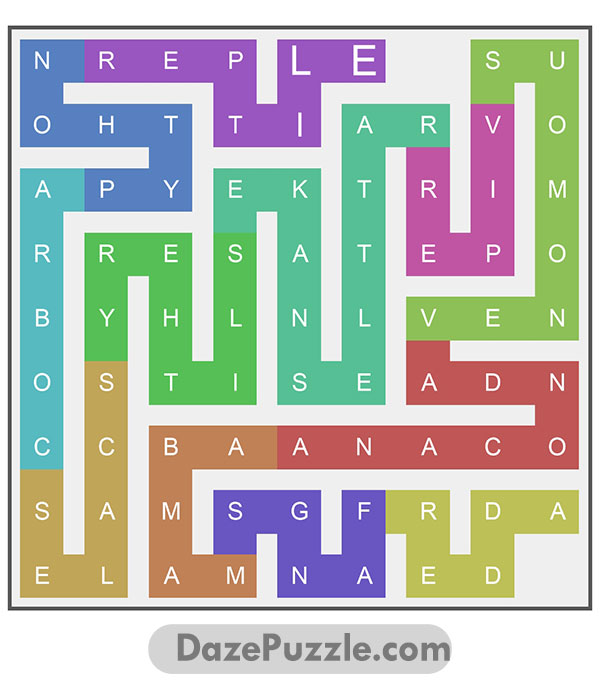 puzzle page word snake 29 january 2025 answer