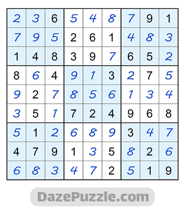 puzzle page sudoku 9 february 2025 answer