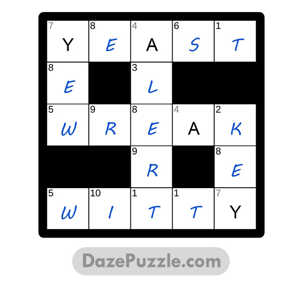 puzzle page codeword 5 february 2025 answer