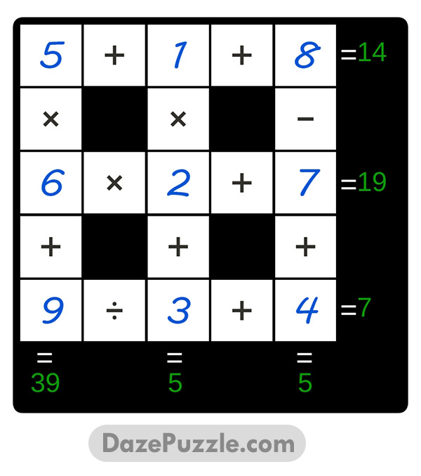 puzzle page cross sum 3 february 2025 answer