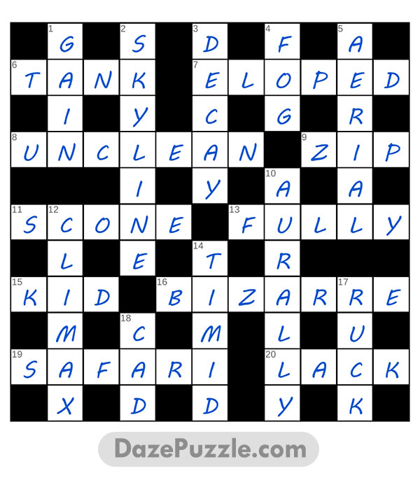 puzzle page crossword 13 february 2025 answer