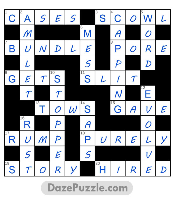 puzzle page crossword 14 february 2025 answer