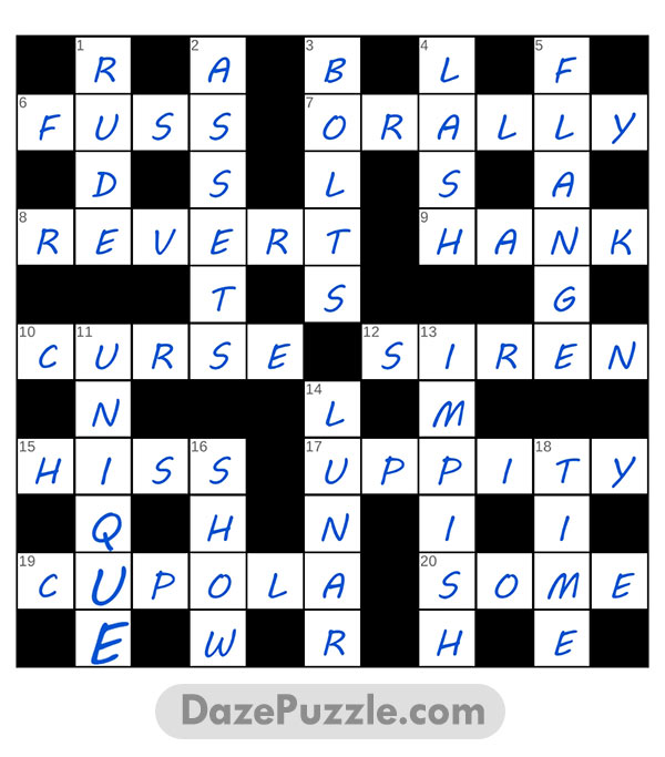 puzzle page crossword 18 february 2025 answer