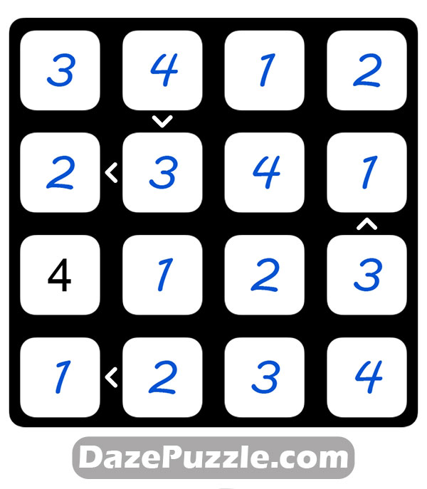 puzzle page futoshiki 18 february 2025 answer