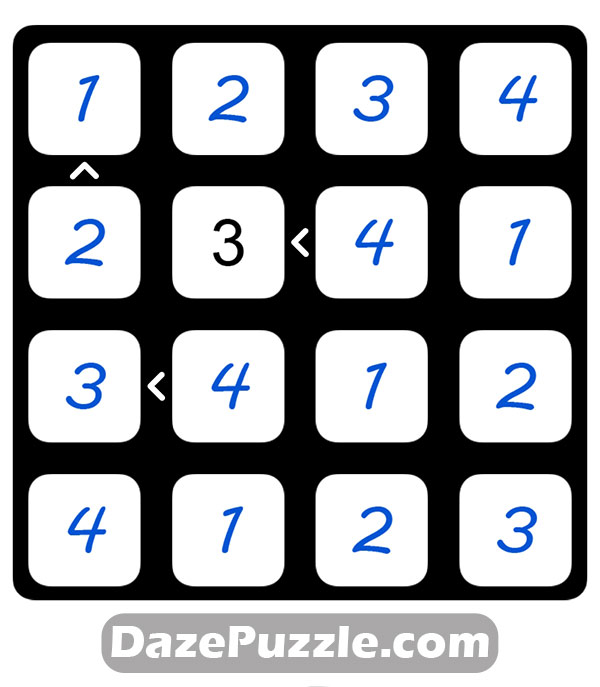 puzzle page futoshiki 4 february 2025 answer