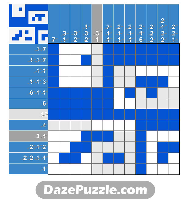 puzzle page picture cross 17 february 2025 answer