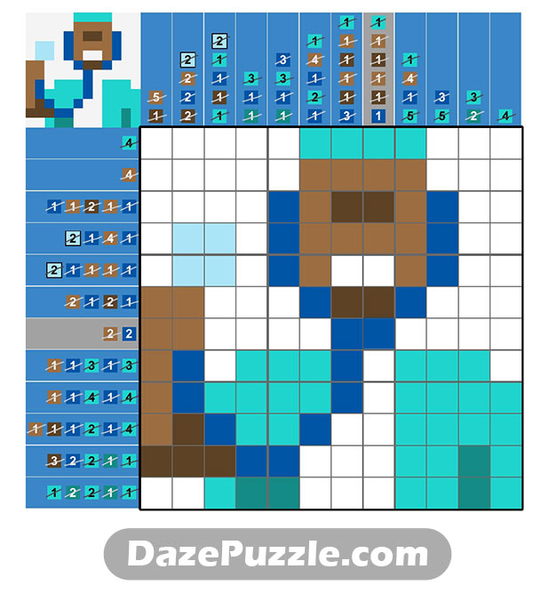 puzzle page picture cross 18 february 2025 answer