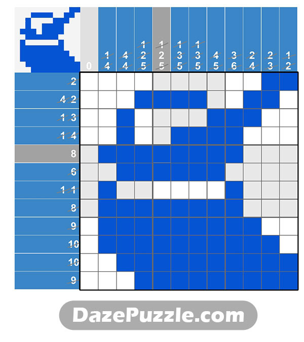 puzzle page picture cross 2 february 2025 answer