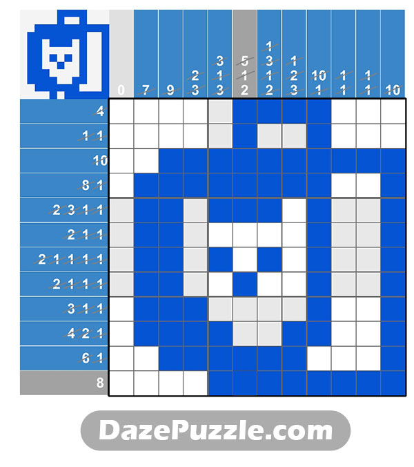 puzzle page picture cross 3 february 2025 answer