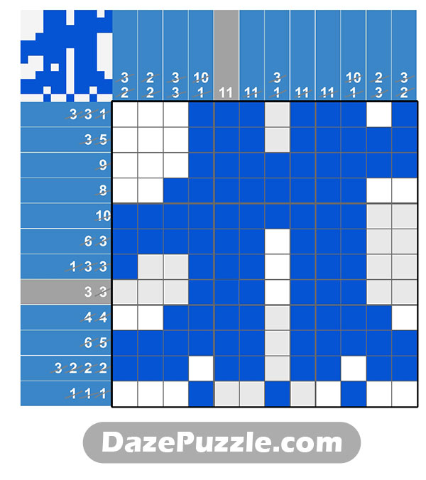 puzzle page picture cross 5 february 2025 answer