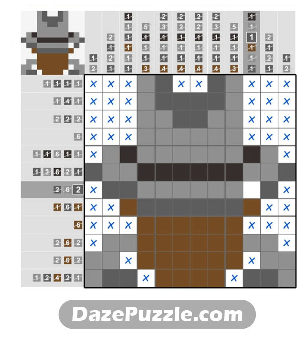 puzzle page picture cross 6 february 2025 answer