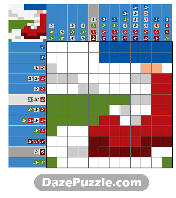 puzzle page picture cross 8 february 2025 answer