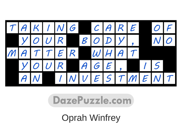 puzzle page quote slide 13 february 2025 answer