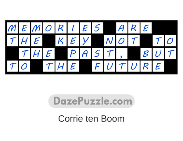 puzzle page quote slide 20 february 2025 answer