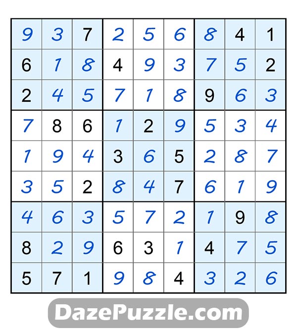 puzzle page sudoku 18 february 2025 answer