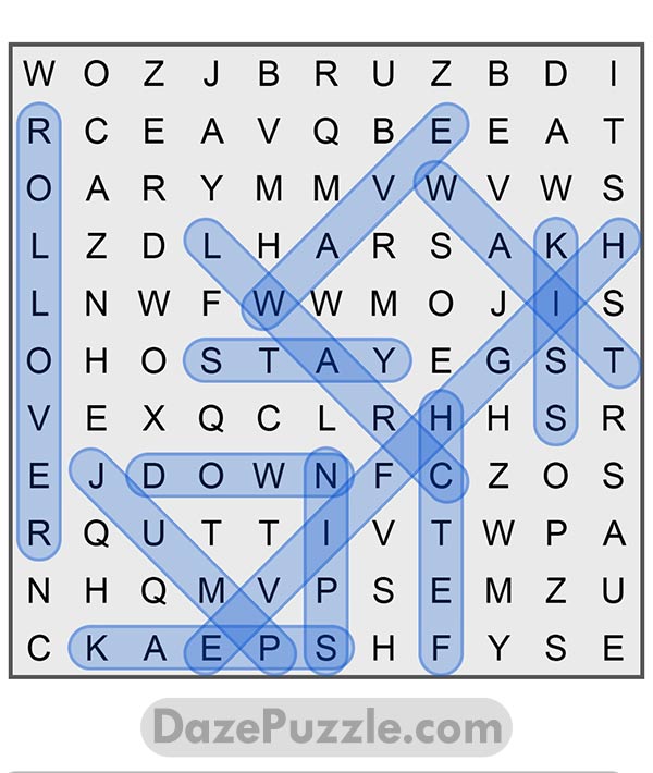 puzzle page word search 7 february 2025 answer