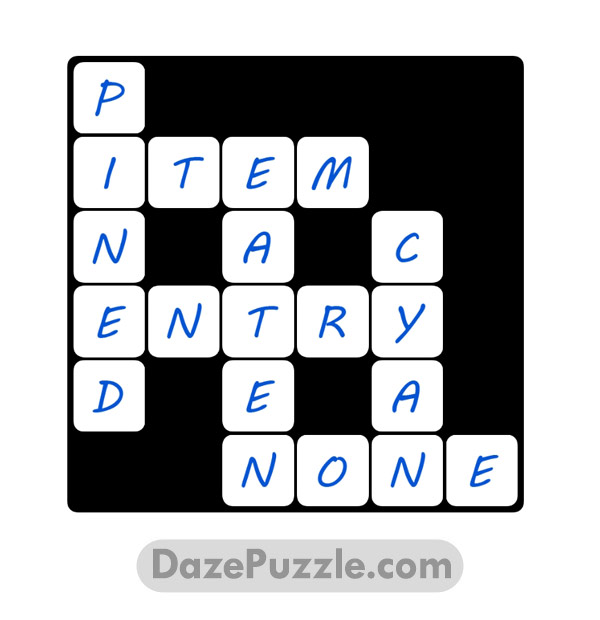 puzzle page word slide 6 february 2025 answer