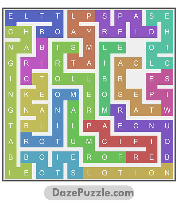 puzzle page word snake 8 february 2025 answer