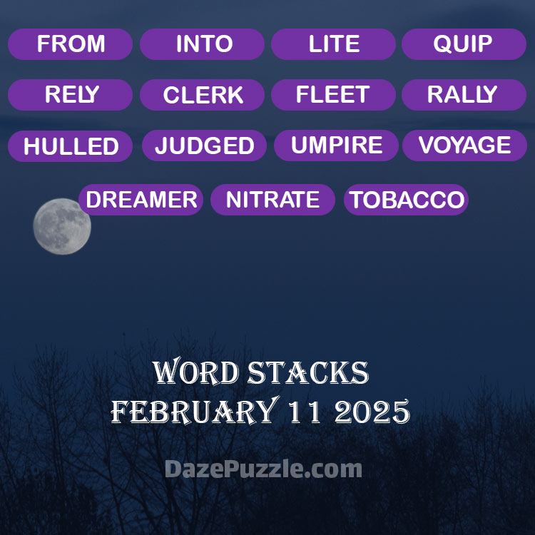 word stacks february 11 2025