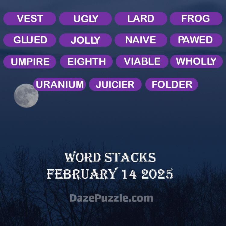 word stacks february 14 2025